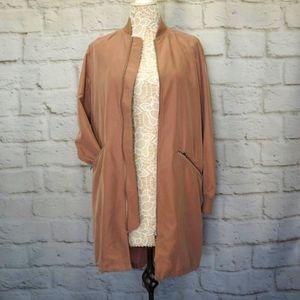 H&M Soft Pink Trench Jacket